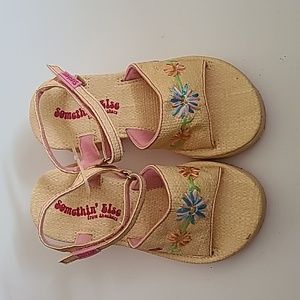 Skechers girl's sandals, size 1